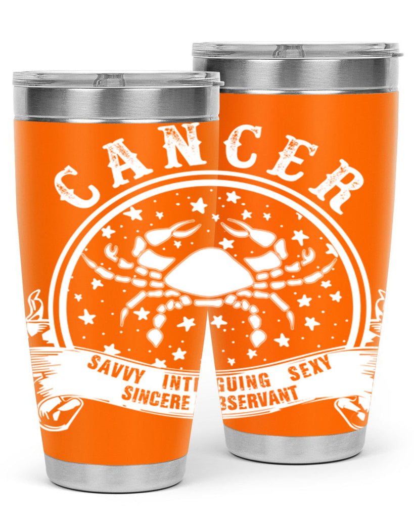 Cancer 14#- zodiac- Tumbler