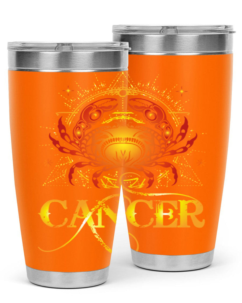Cancer 163#- zodiac- Tumbler
