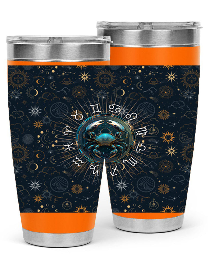 Cancer Straight 146#- zodiac- Tumbler
