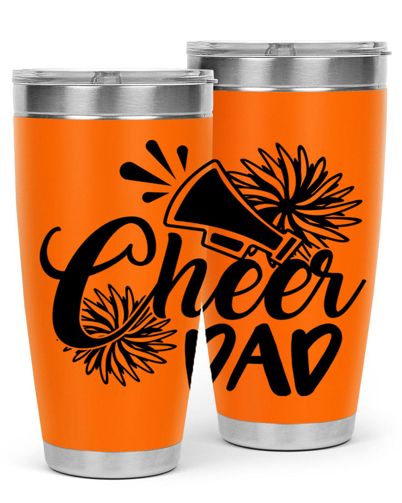 Cheer dad 1391#- cheer- Tumbler