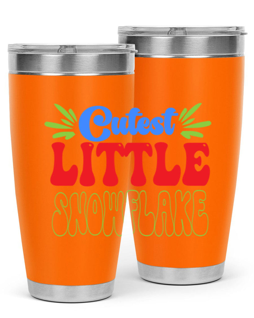 Cutest little snowflake 89#- winter- Tumbler