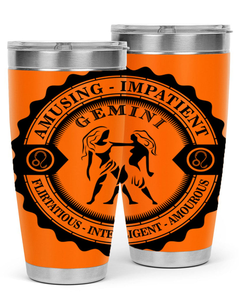 Gemini 11#- zodiac- Tumbler