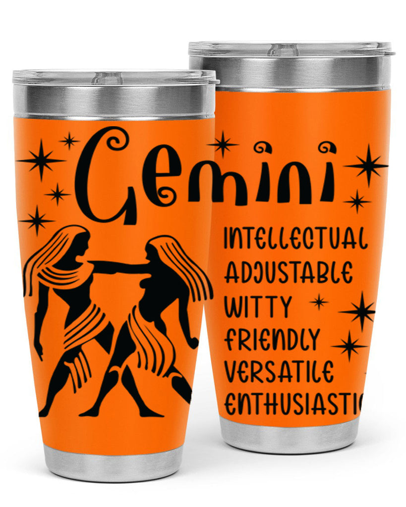 Gemini 217#- zodiac- Tumbler