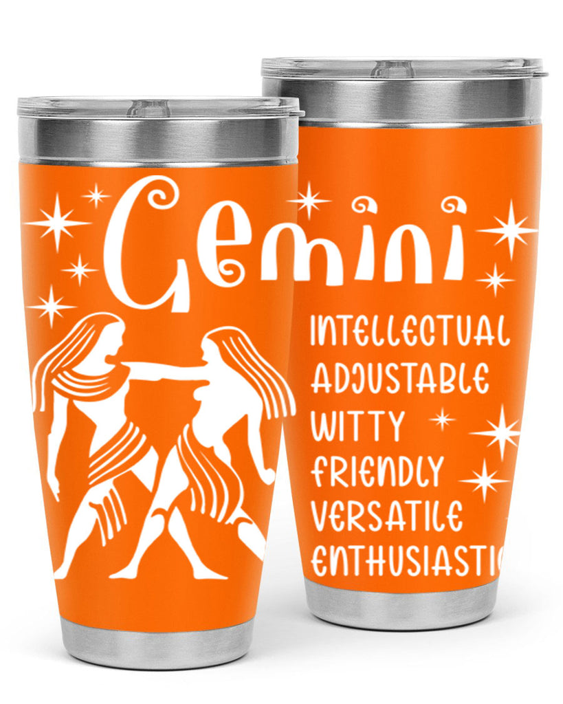 Gemini 221#- zodiac- Tumbler