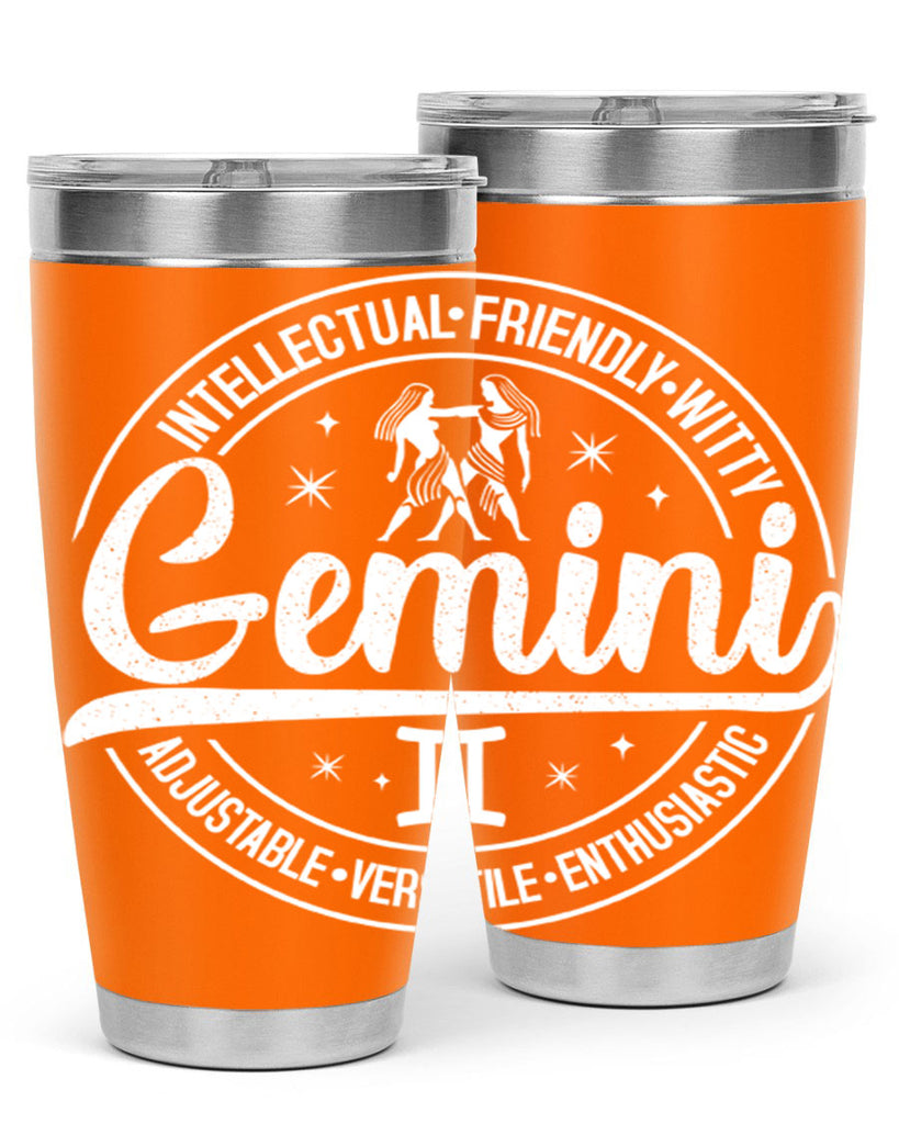 Gemini 226#- zodiac- Tumbler