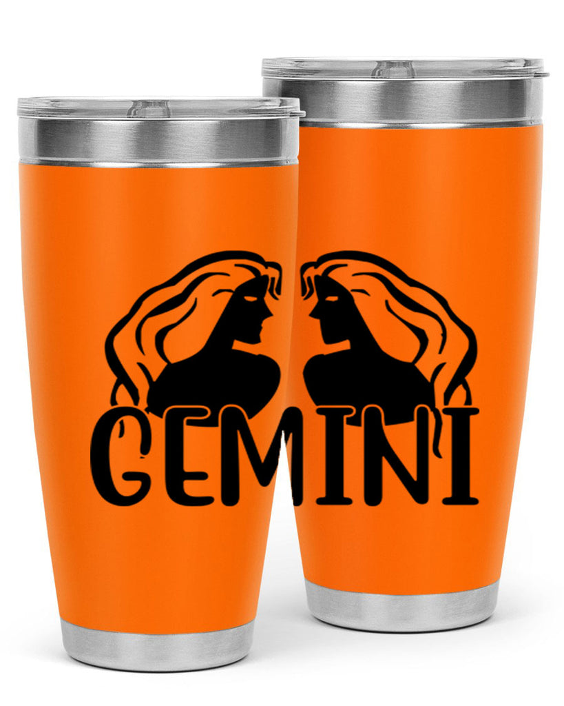 Gemini 227#- zodiac- Tumbler