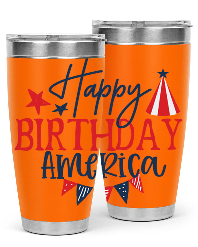 Happy Birthday america Style 30#- Fourt Of July- Tumbler