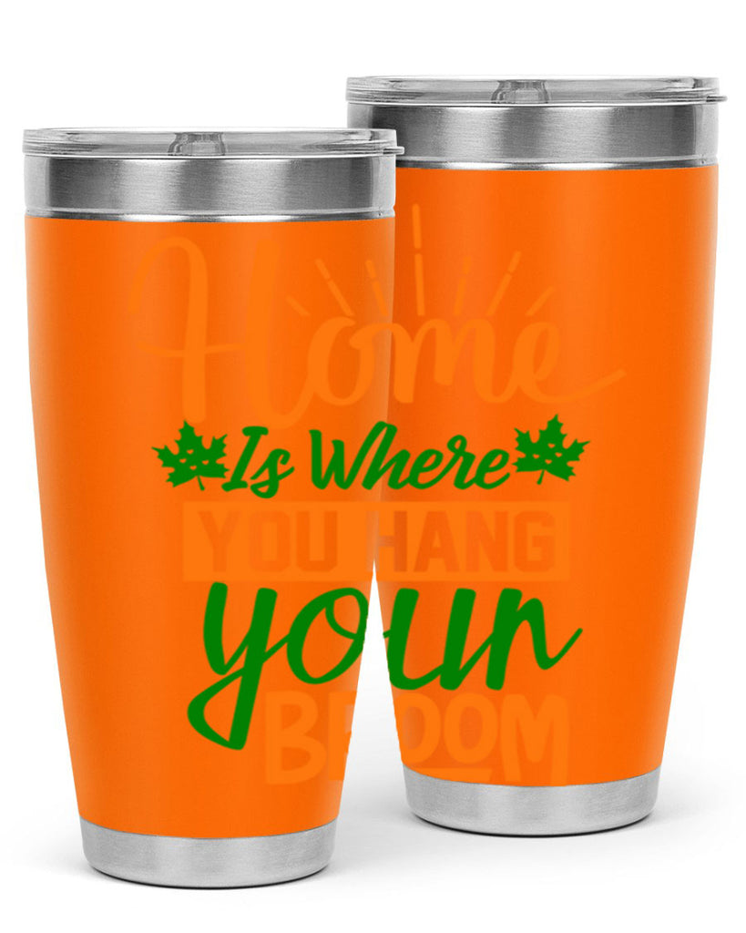 Home is Where You Hang Your Broom 314#- fall- Tumbler