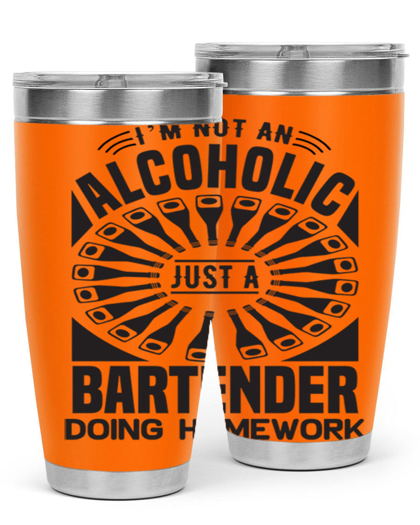 Im not an Style 18#- bartender- tumbler