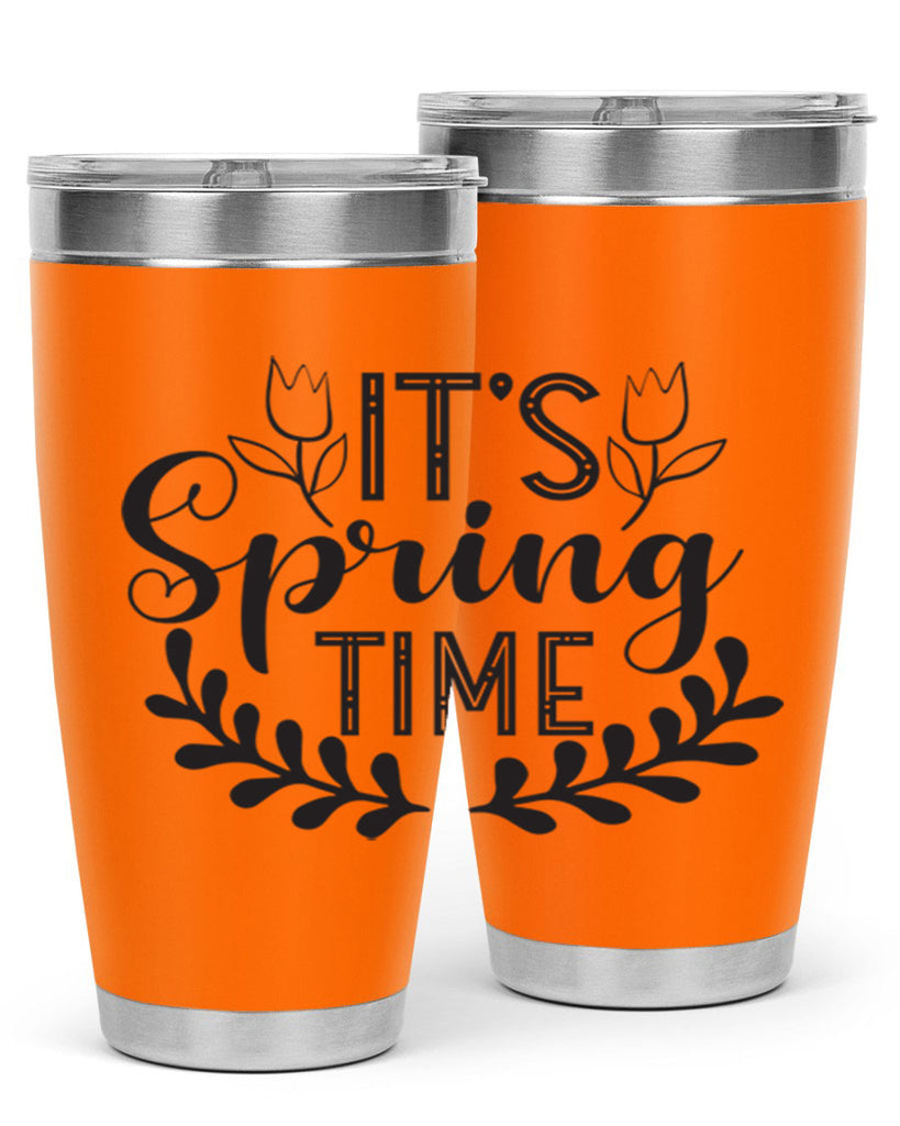 It's spring time281#- spring- Tumbler
