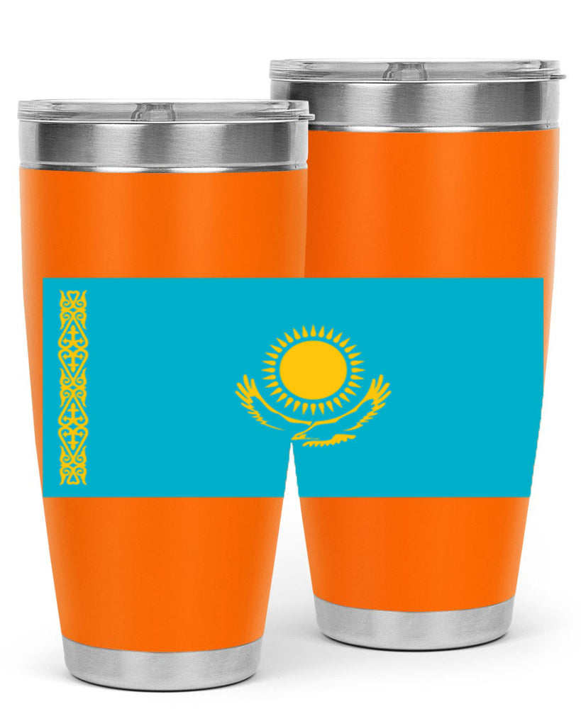 Kazakhstan 111#- world flags- Tumbler