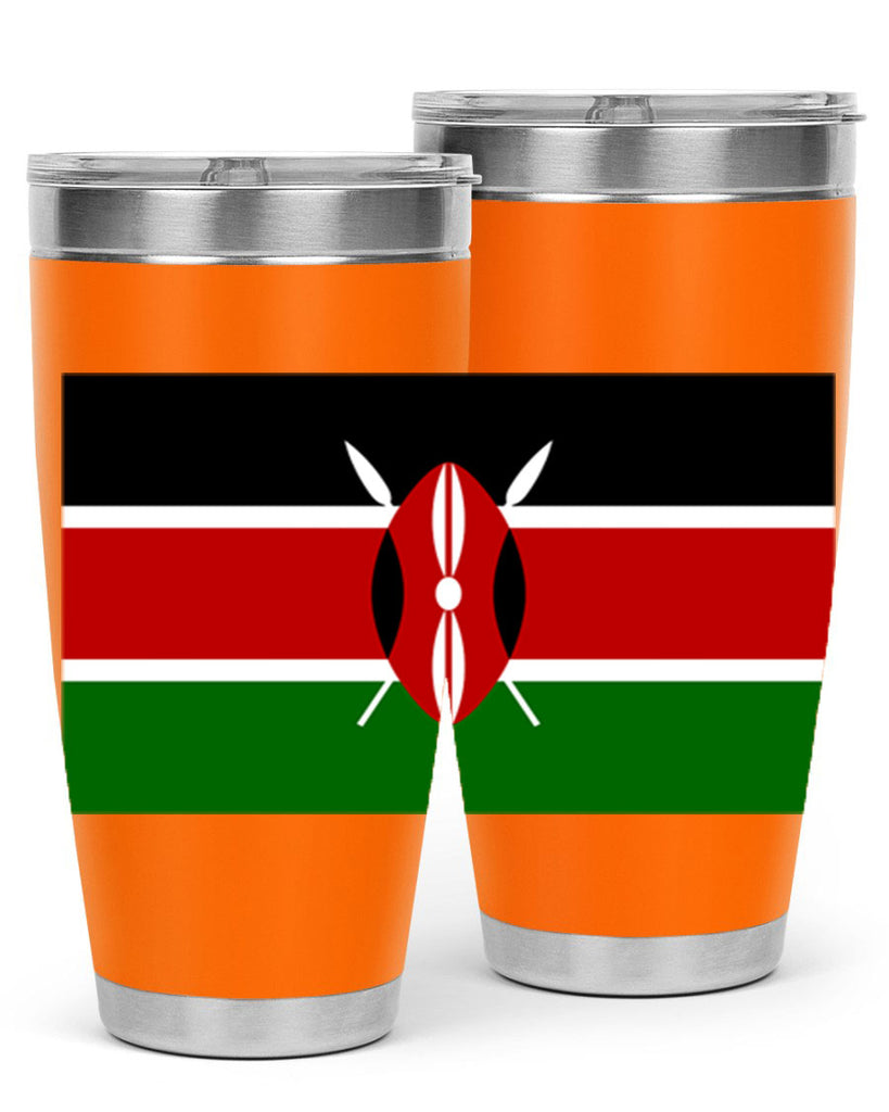 Kenya 110#- world flags- Tumbler