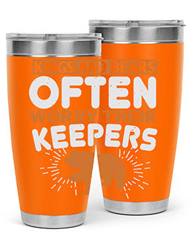 Kings and Bears often worry their Keepers 66#- Bears- Tumbler