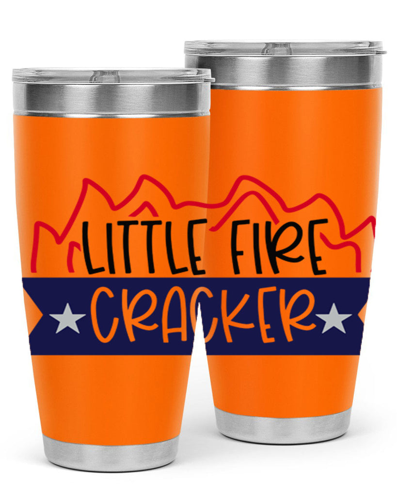 Little Fire Cracker Style 161#- Fourt Of July- Tumbler