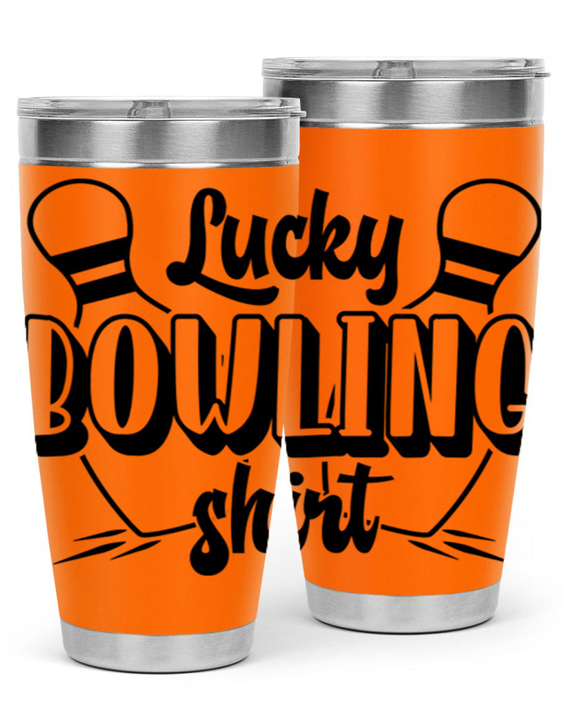 Lucky bowling shirt 690#- bowlig- Tumbler