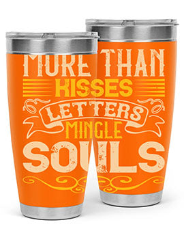 More than kisses letters mingle souls Style 29#- dog- Tumbler