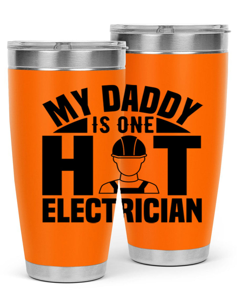 My Daddy Style 24#- electrician- tumbler