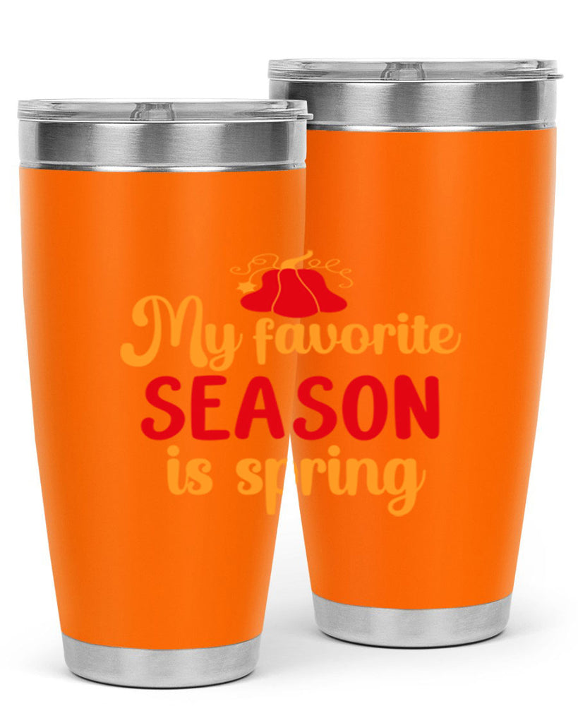 My favorite season is spring 343#- spring- Tumbler