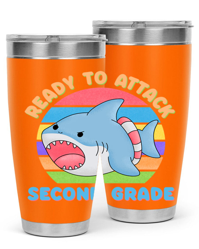 Ready to Attack 2nd Grade 19#- second grade- Tumbler