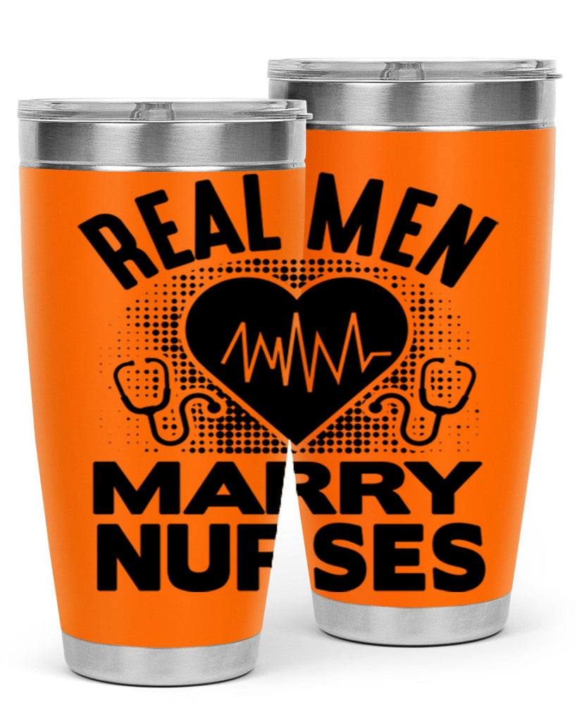 Real men Style 253#- nurse- tumbler