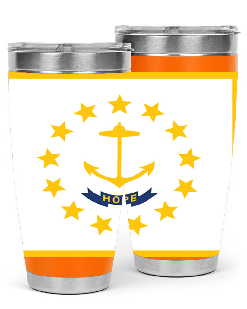 Rhode Island 13#- Us Flags- Tumbler