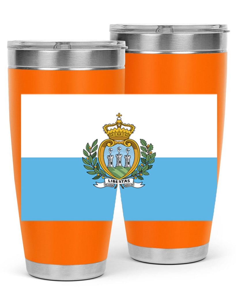 San Marino 48#- world flags- Tumbler