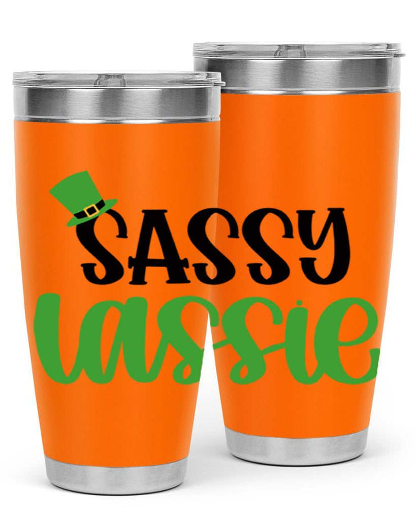 Sassy Iassie Style 34#- St Patricks Day- Tumbler
