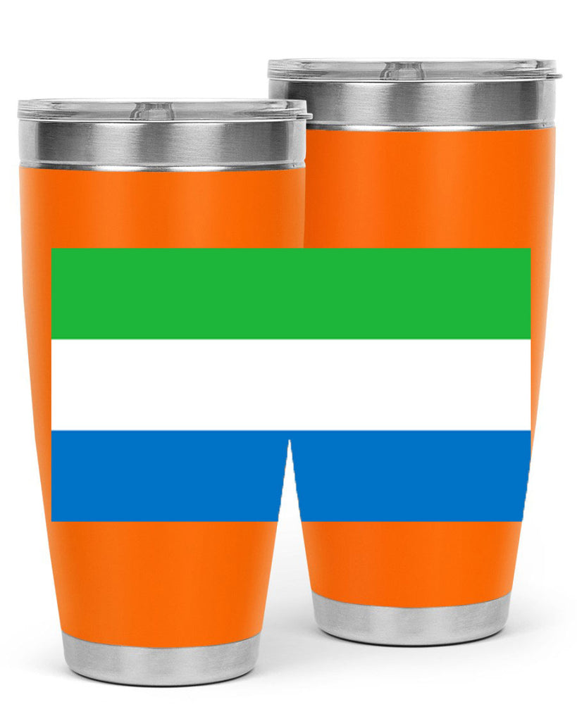 Sierra Leone 42#- world flags- Tumbler