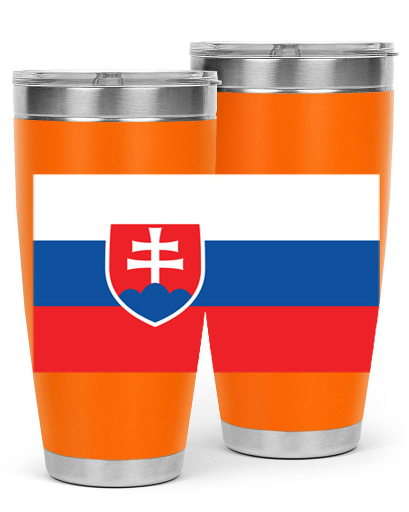 Slovakia 40#- world flags- Tumbler