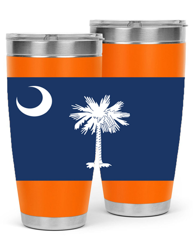 South Carolina 12#- Us Flags- Tumbler