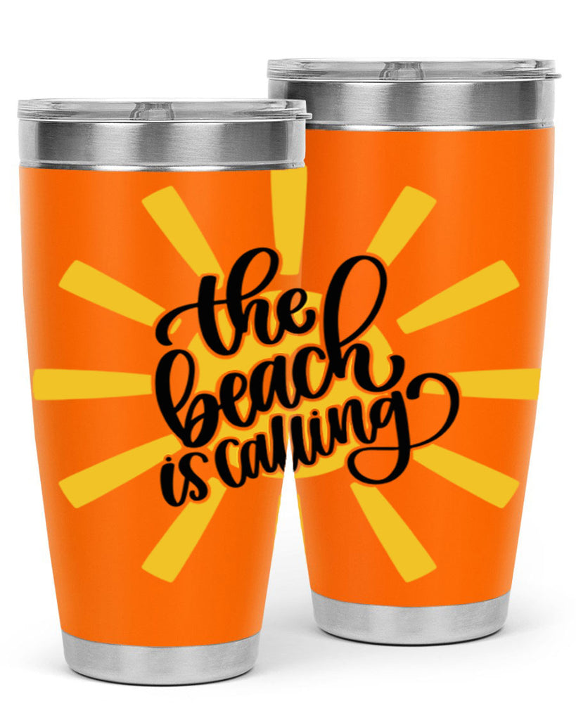 The Beachy Is Calling Style 10#- summer- Tumbler
