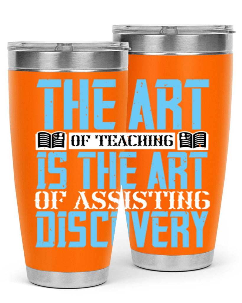 The art of teaching is the art of assisting discovery Style 15#- coaching- tumbler