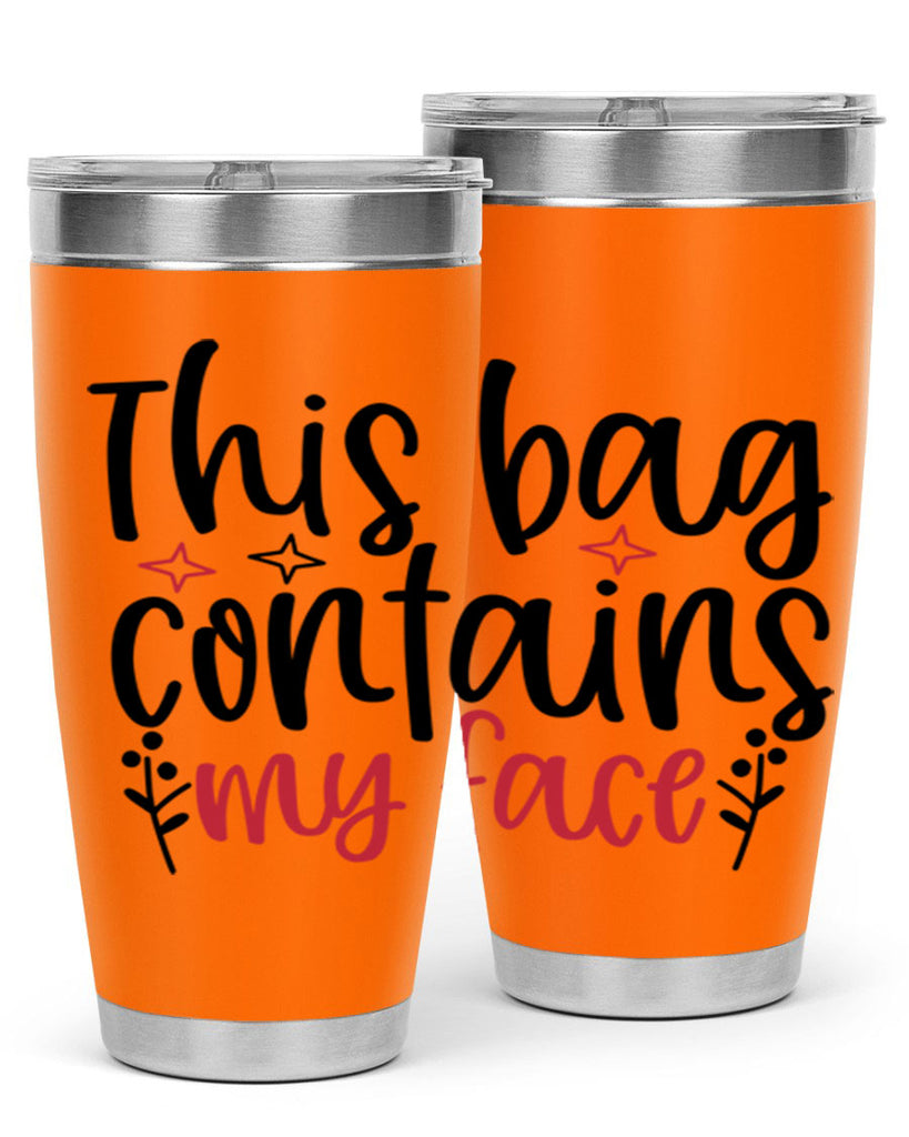 This bag contains my face Design Style 216#- make up- Tumbler