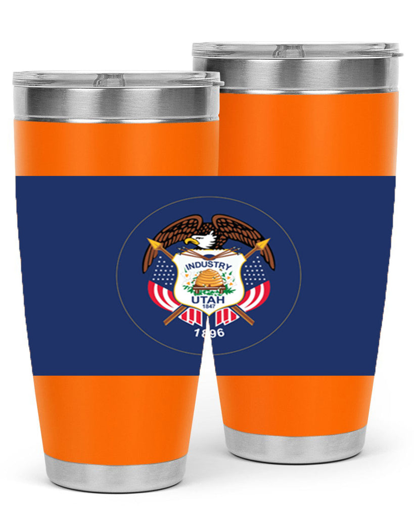 Utah 8#- Us Flags- Tumbler