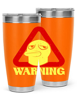 Warning Style 12#- duck- Tumbler