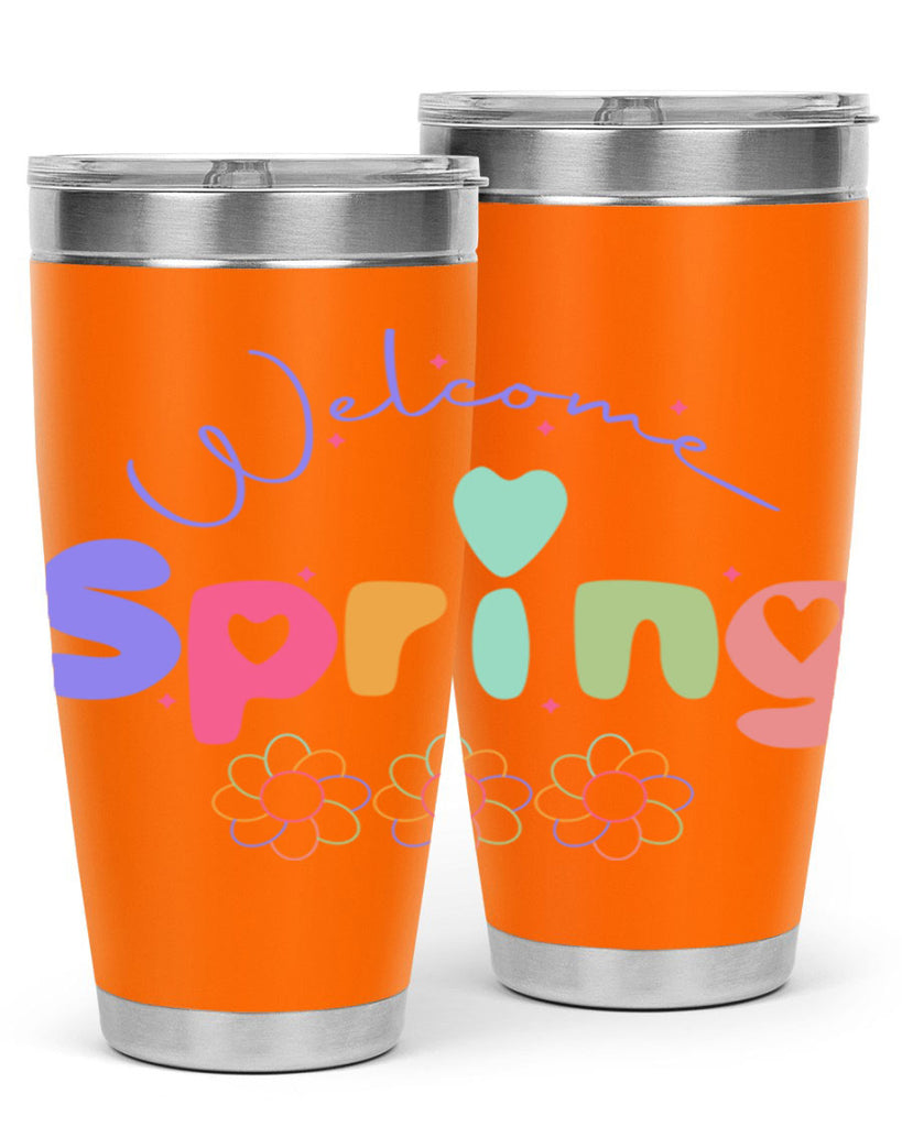 Welcome Spring583#- spring- Tumbler