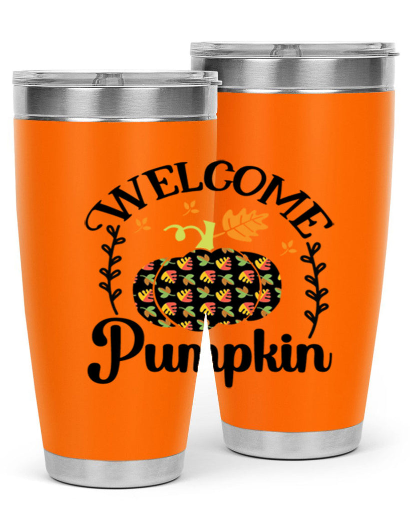 Welcomepumpkin 640#- fall- Tumbler