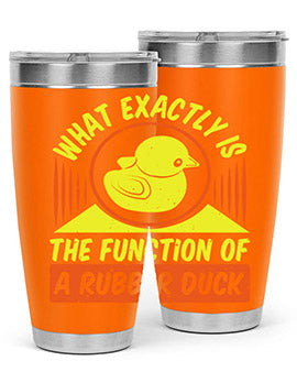 What exactly is the function of a rubber duck Style 10#- duck- Tumbler