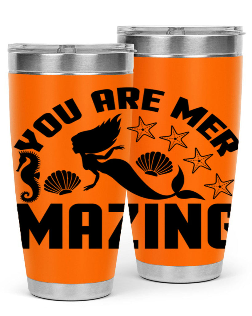 You are mer mazing 685#- mermaid- Tumbler