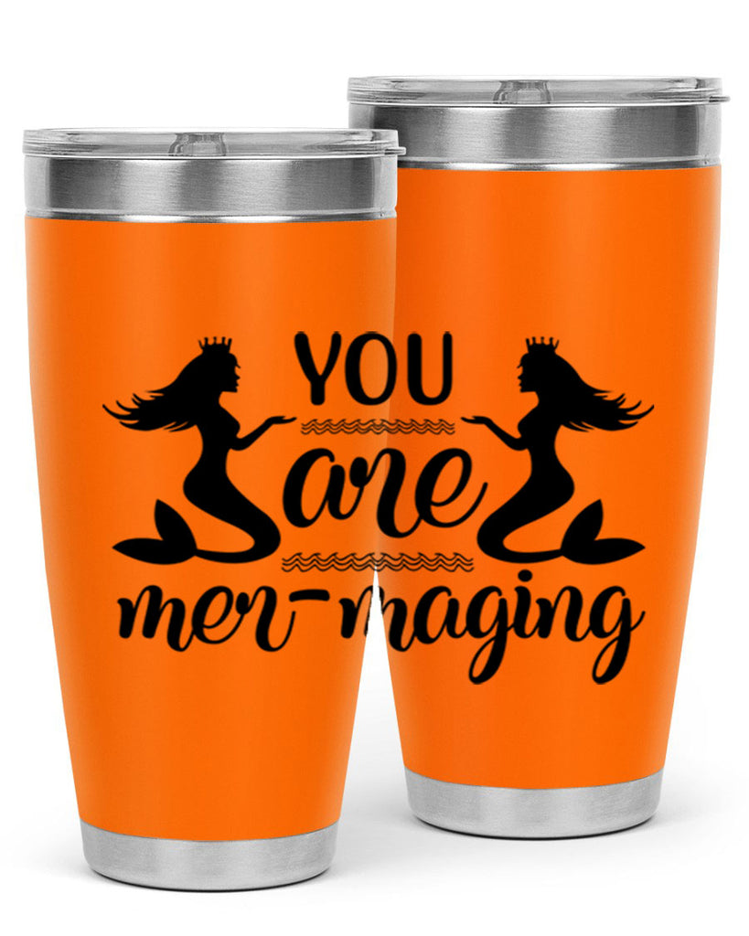 You are mermaging design 686#- mermaid- Tumbler