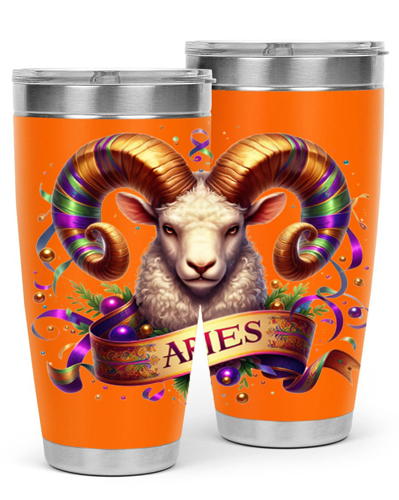 aries 136#- zodiac- Tumbler