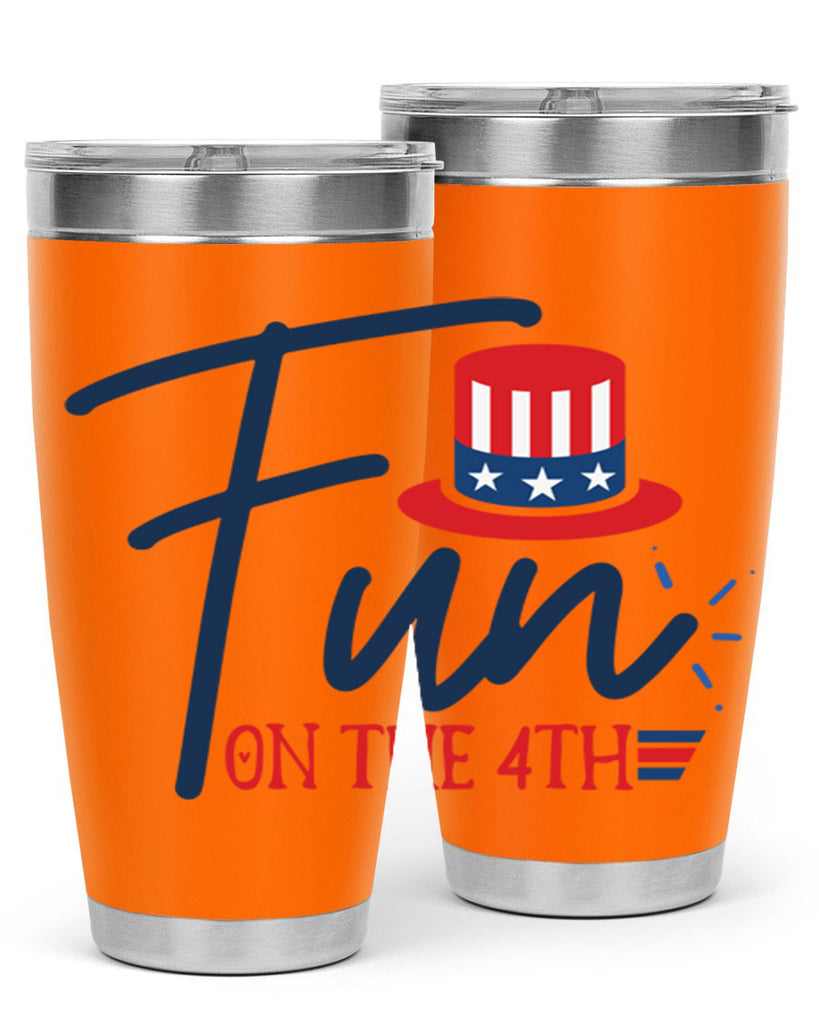 fun on the th Style 18#- Fourt Of July- Tumbler