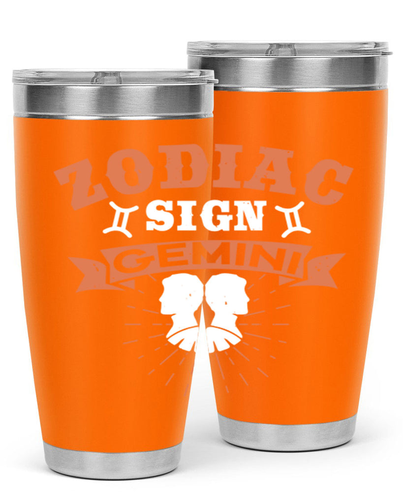 gemini 246#- zodiac- Tumbler