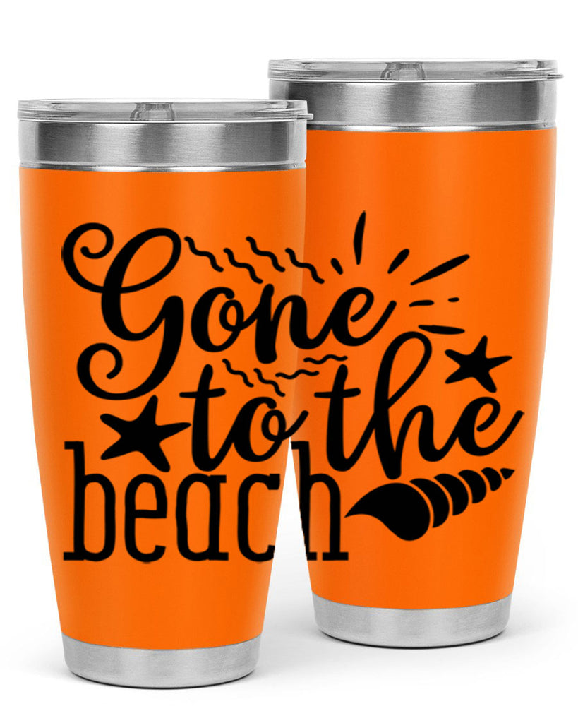 gone to the beach Style 100#- summer- Tumbler