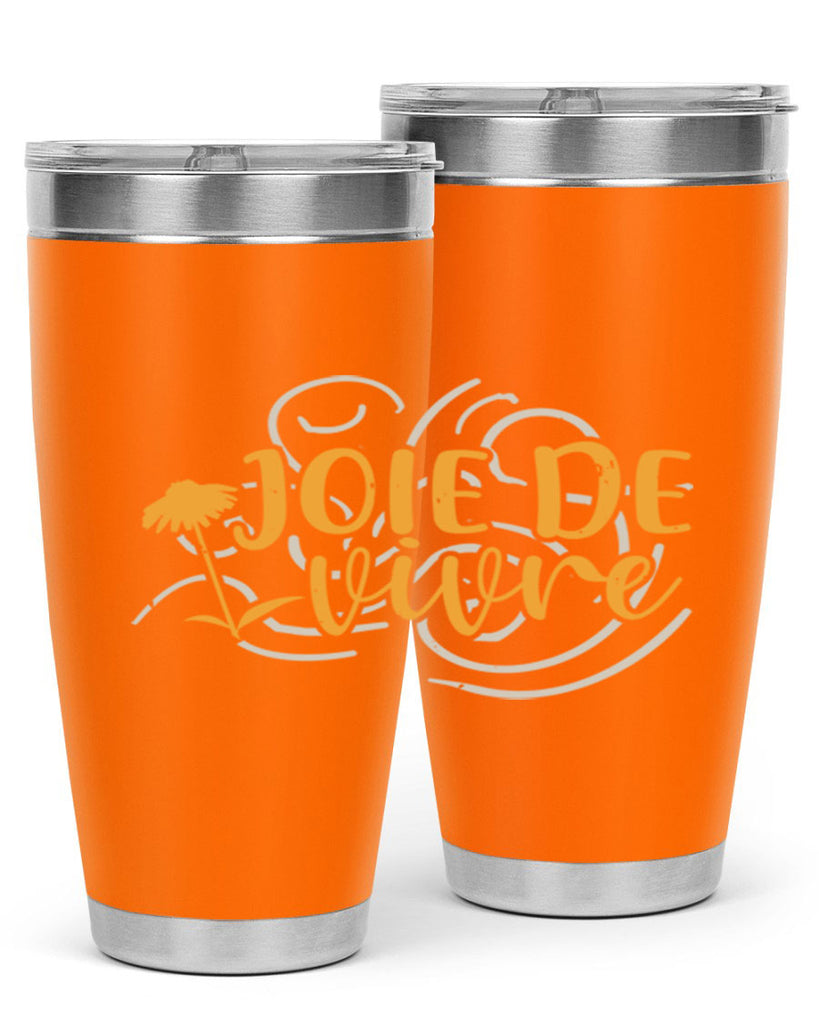 joie de vivre 57#- mardi gras- Tumbler