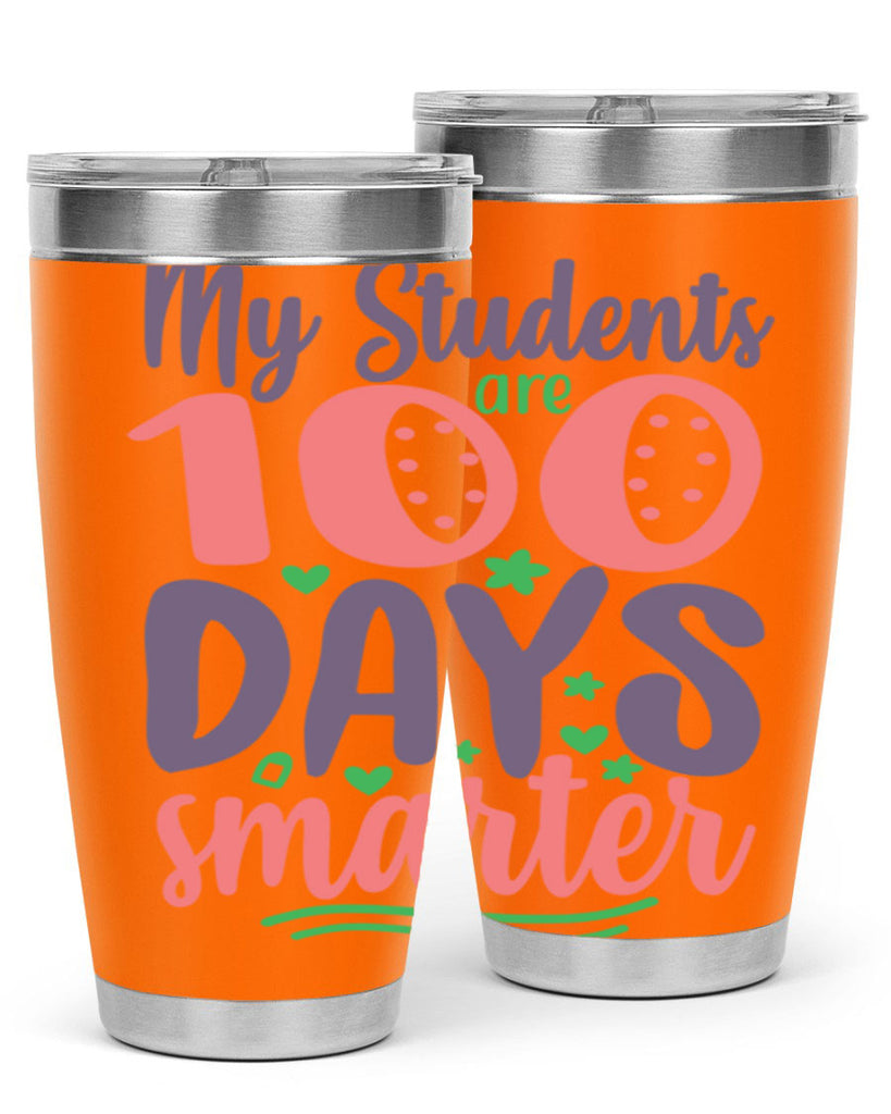 my student are 100 days 14#- 100 days of school- Tumbler
