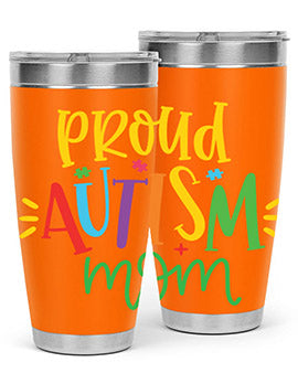 proud autism mom Style 35#- autism- Tumbler