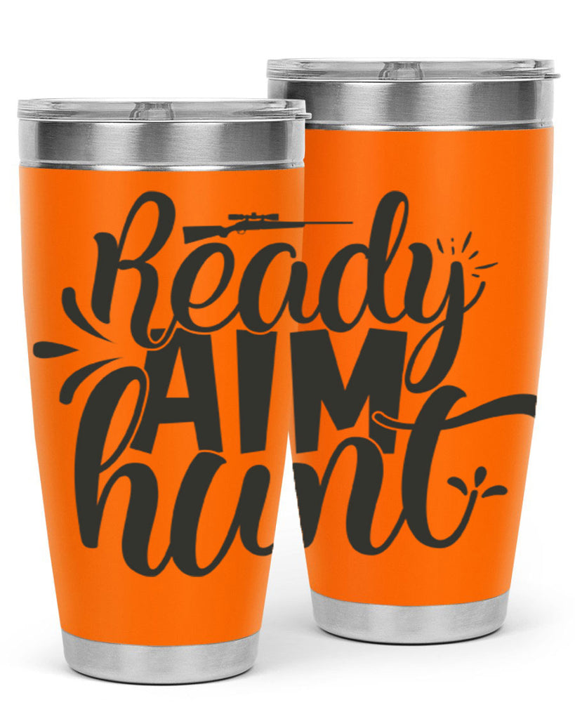 ready aim hunt 4#- hunting- Tumbler