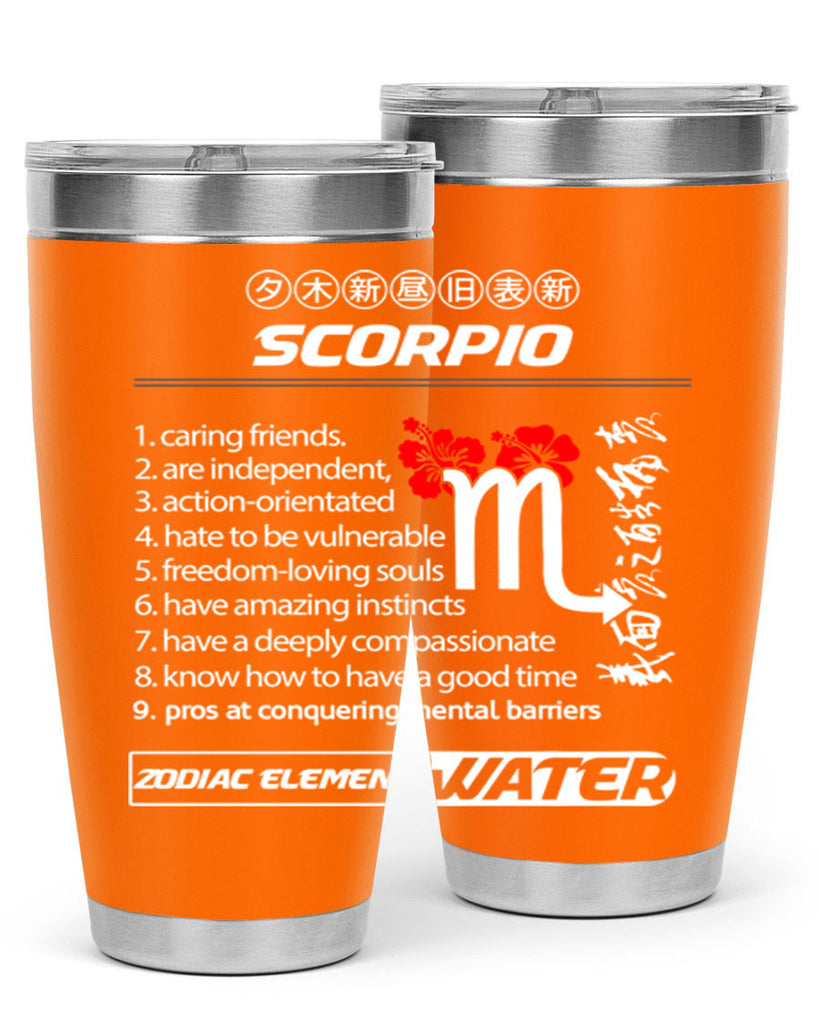 scorpio 456#- zodiac- Tumbler