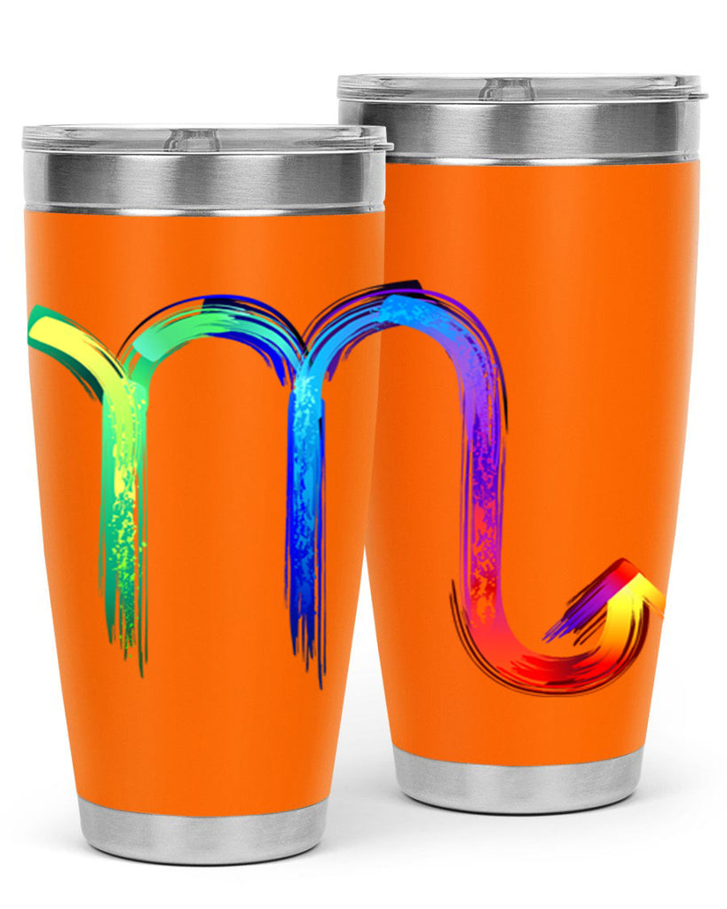 scorpio n 464#- zodiac- Tumbler